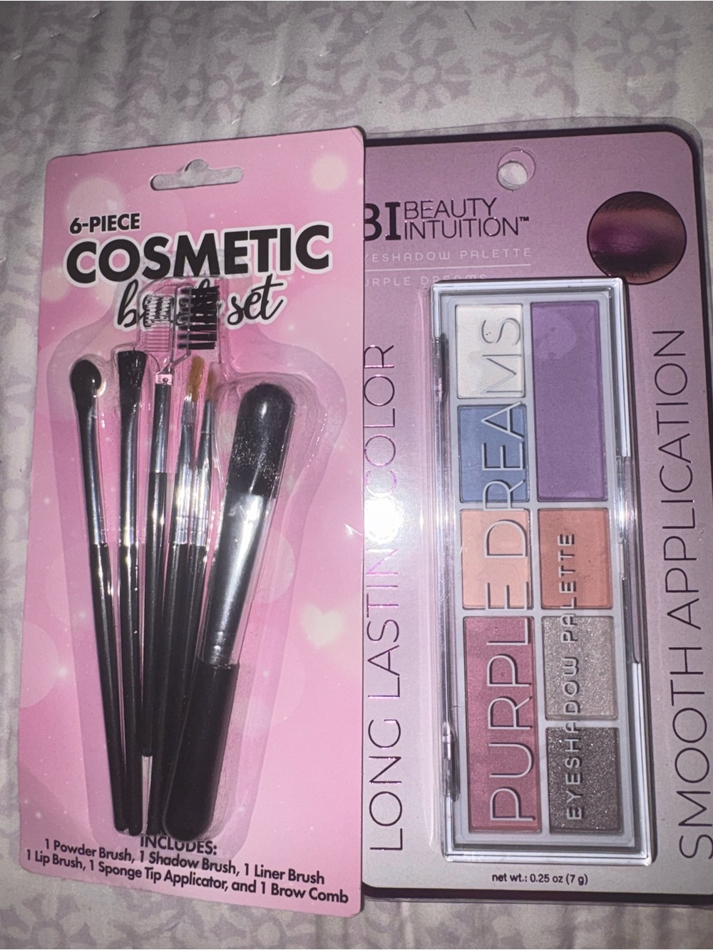 Beauty Intuition Purple Dreams Eyeshadow Palette with Brush Set - Purple/Pink